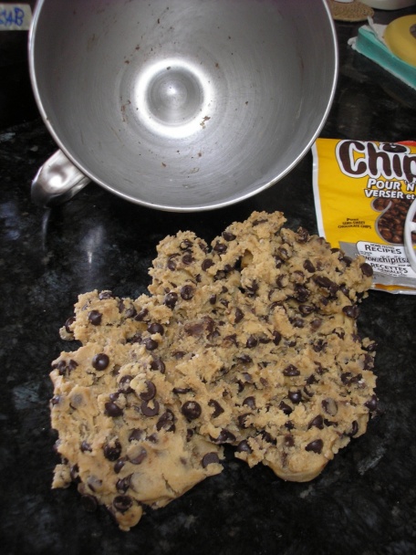 Čokoládové chip koláčiky - cookies (keksové) - obrázok 3