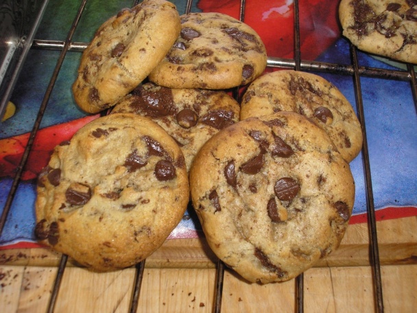 Čokoládové chip koláčiky - cookies (keksové) - obrázok 6