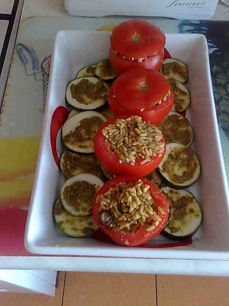 Plnené zapečené paradajky - obrázok 2