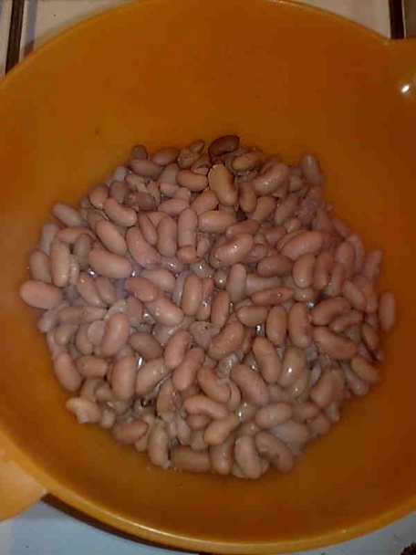 Sójový fazuľový guláš s haluškami (fotorecept) - obrázok 1