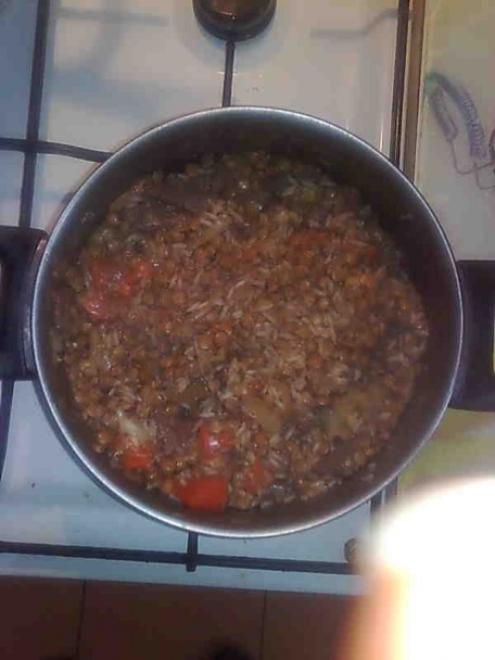 Hovädzie dusené so šošovicou a ryžou (fotorecept) - obrázok 6