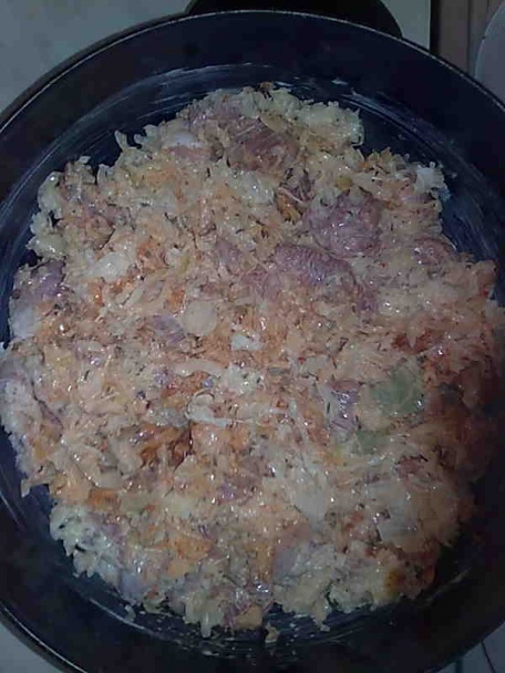 Bravčové s kyslou kapustou - obrázok 1