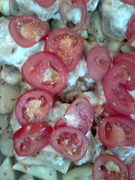 Zapekané rezne so syrom a paradajkami (fotorecept) - obrázok 5