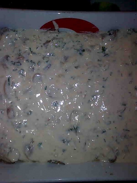 Rybie filé so šampiňónmi - obrázok 3