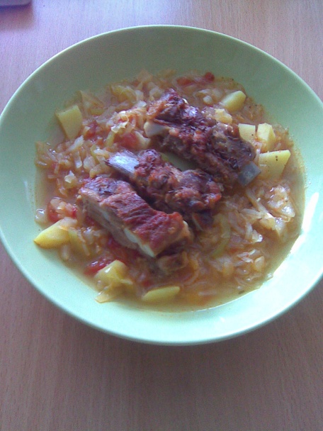 Kapusta s paradajkami (fotorecept) - obrázok 3