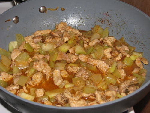 Kuracie mäsko s patizónom (fotorecept) - obrázok 6