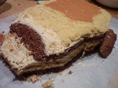 Prasiatko 3D torta (fotorecept) - obrázok 3