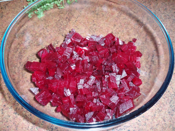 Grécky cviklový šalát - obrázok 1