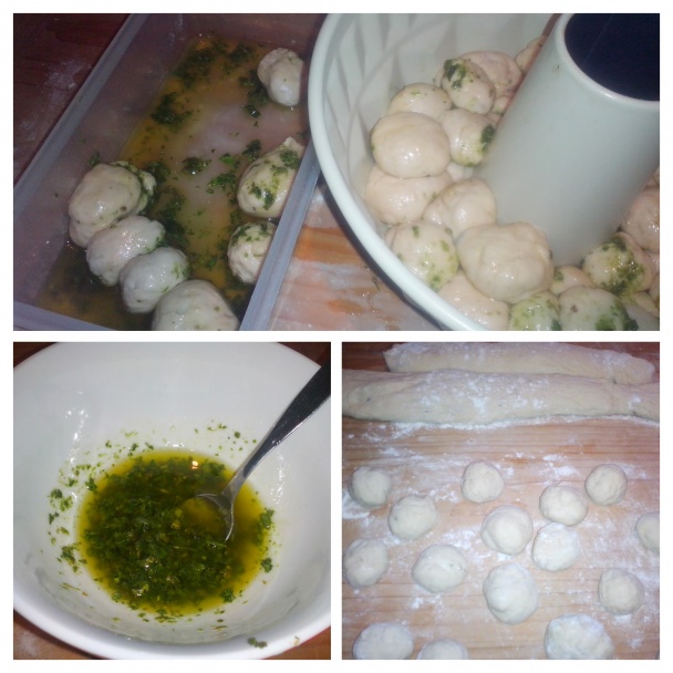 Chlebový trhanec s vôňou byliniek (fotorecept) - obrázok 2