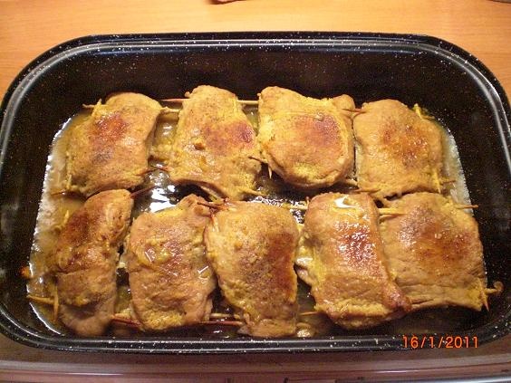 Plnené bravčové rezne (fotorecept) - obrázok 7