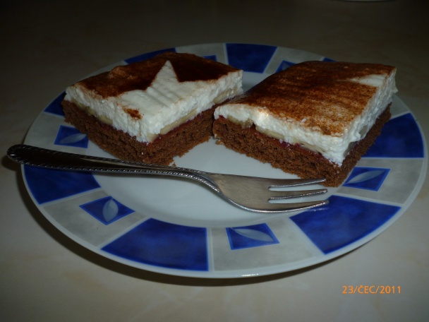 Banánovo-tvarohové rezy (fotorecept) - obrázok 6