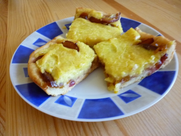 Pudingový slivkový koláč (fotorecept) - obrázok 7