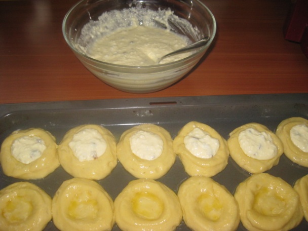 Tvarohovo-lekvárové koláče (fotorecept) - obrázok 7