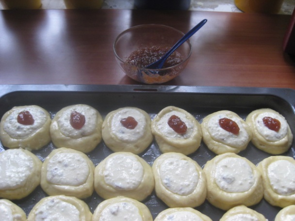 Tvarohovo-lekvárové koláče (fotorecept) - obrázok 8