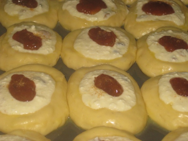 Tvarohovo-lekvárové koláče (fotorecept) - obrázok 10