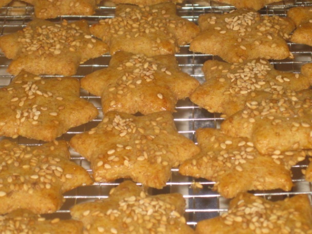 Celozrnné hviezdičky so sezamom (fotorecept) - obrázok 4