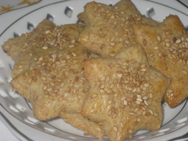 Celozrnné hviezdičky so sezamom (fotorecept) - obrázok 6