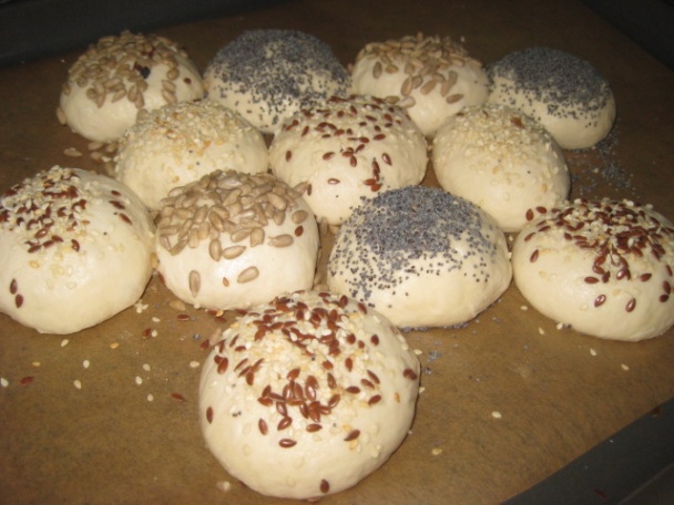 Semiačkové žemličky mix (fotorecept) - obrázok 7