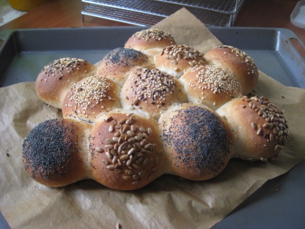 Semiačkové žemličky mix (fotorecept) - obrázok 8