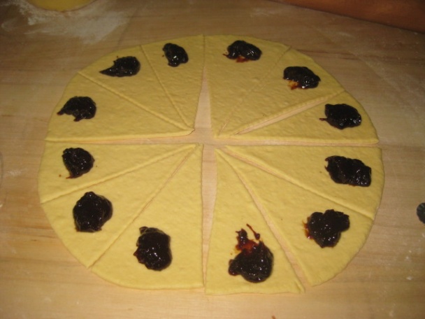 Martinské rožky so slivkovým lekvárom (fotorecept) - obrázok 8