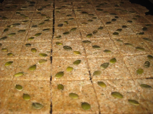 Celozrnné tekvicové krekry (fotorecept) - obrázok 7