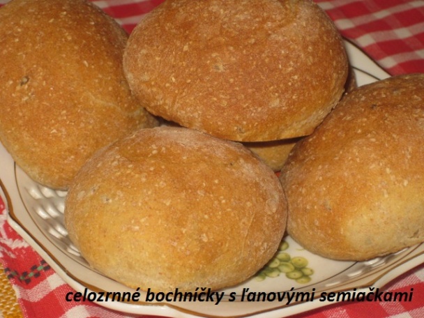 Celozrnné bochníčky s ľanovými semiačkami (fotorecept) - obrázok 11