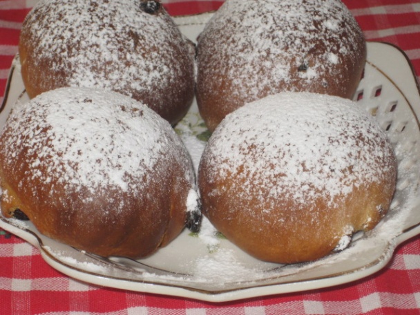 Maslové pečivo s hrozienkami (fotorecept) - obrázok 9