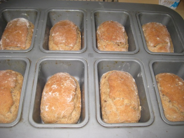 Ražné bochníčky s ľanovými semienkami (fotorecept) - obrázok 4