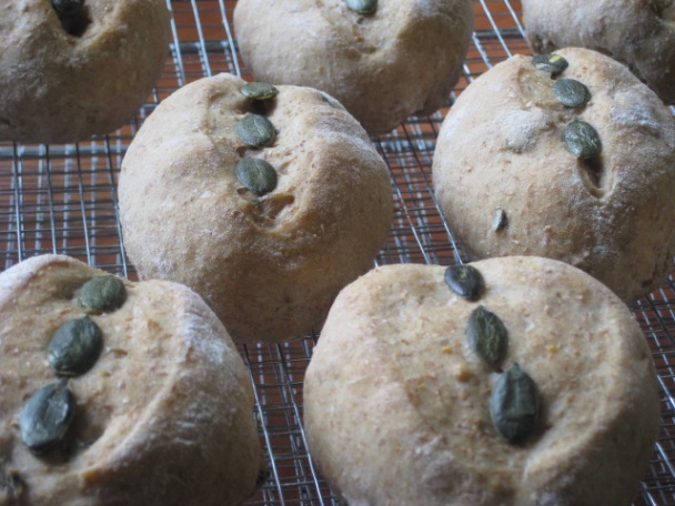 Celozrnné tekvicové bochníky (fotorecept) - obrázok 11