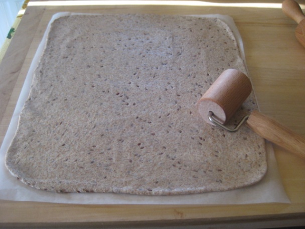 Knäckebrot s ľanovými semienkami (fotorecept) - obrázok 5