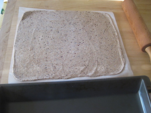 Knäckebrot s ľanovými semienkami (fotorecept) - obrázok 6