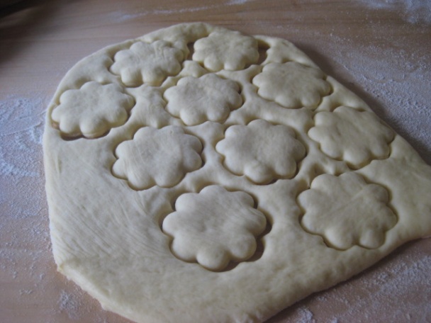 Tvarohové kvietky (fotorecept) - obrázok 2