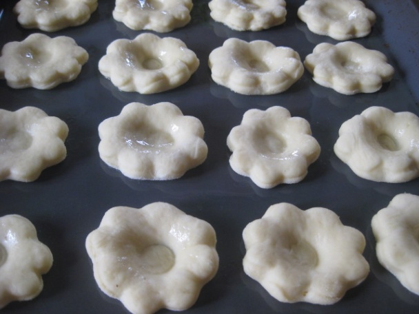 Tvarohové kvietky (fotorecept) - obrázok 5