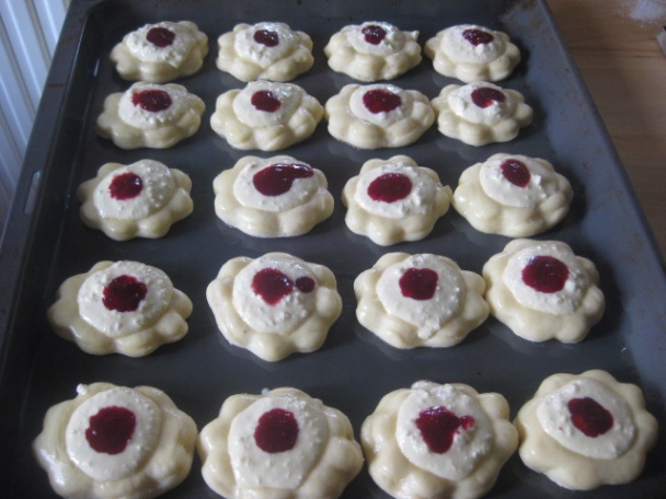 Tvarohové kvietky (fotorecept) - obrázok 7