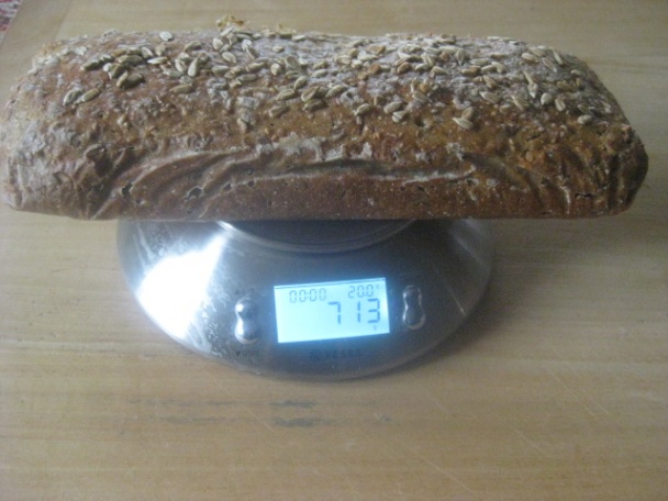 Celozrnný špaldovo-ražný chlieb s ražnými vločkami (fotorecept) - obrázok 12