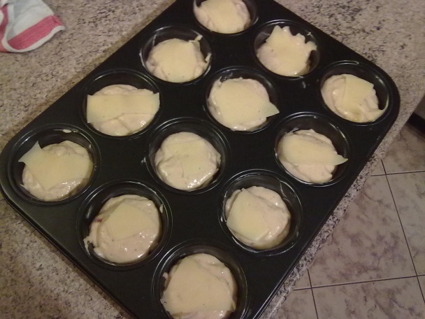 Jednoduché slané muffiny (fotorecept) - obrázok 4