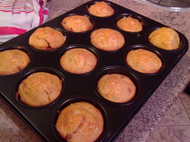 Jednoduché slané muffiny (fotorecept) - obrázok 5