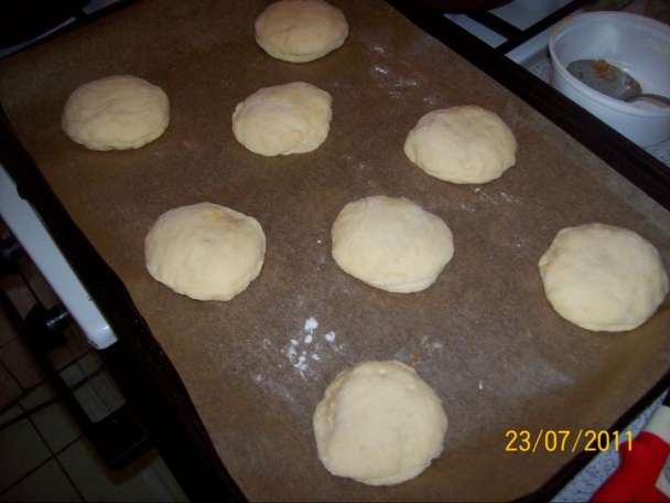 Domáce šišky nesmažené (fotorecept) - obrázok 2