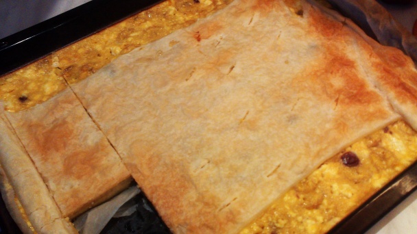 Banánový tvarožník - obrázok 1