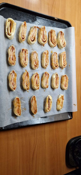 Lahodné slimáky z lístkového cesta podľa Mirka (fotorecept) - obrázok 8