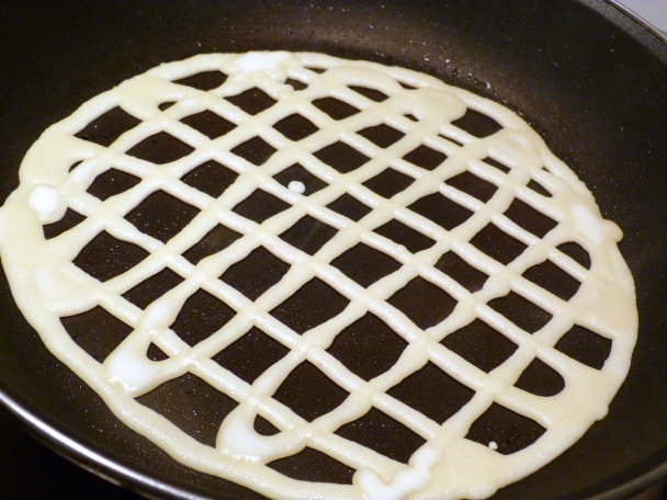 Plnené palacinkové mriežky (fotorecept) - obrázok 2