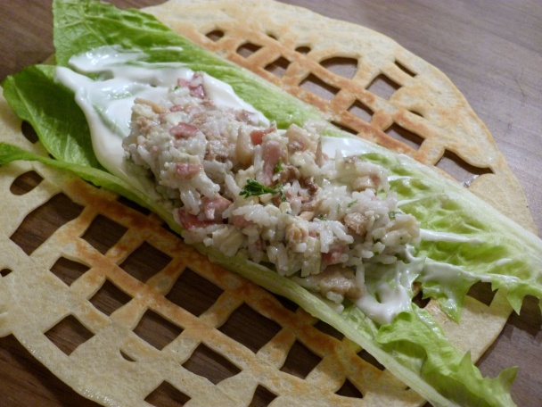 Plnené palacinkové mriežky (fotorecept) - obrázok 3