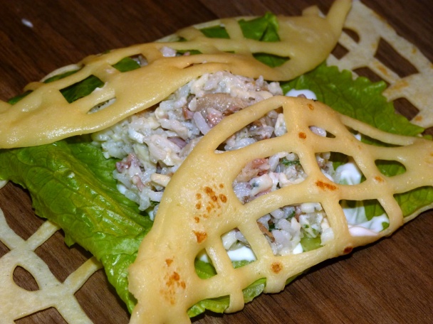 Plnené palacinkové mriežky (fotorecept) - obrázok 4