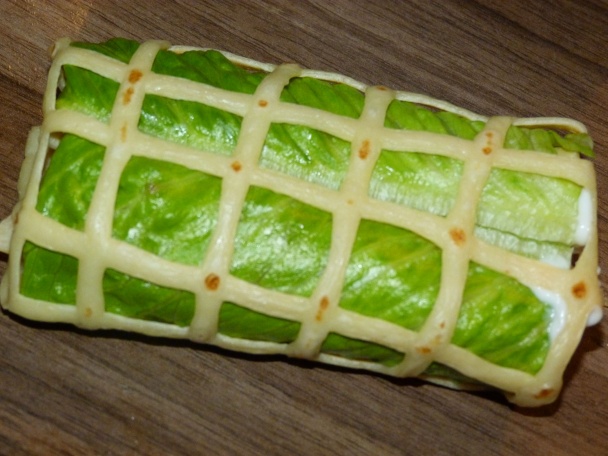 Plnené palacinkové mriežky (fotorecept) - obrázok 5