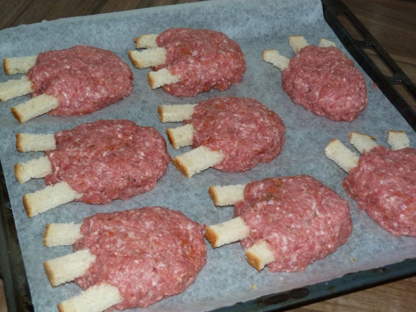 Medvedie labky z mletého mäsa (fotorecept) - obrázok 3