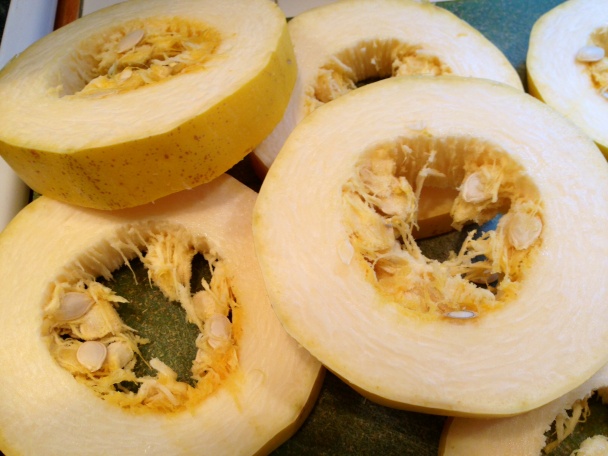 Špagetová tekvica - príprava pečením (fotorecept) - obrázok 1