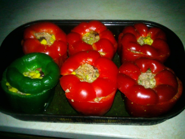 Netradičná plnená pečená paprika - obrázok 2