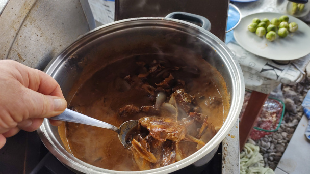 Bravčová panenka na červenom víne (fotorecept) - obrázok 5