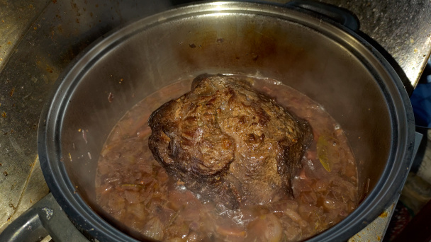 Jelenie karé na červenom víne a zelenine (fotorecept) - obrázok 3