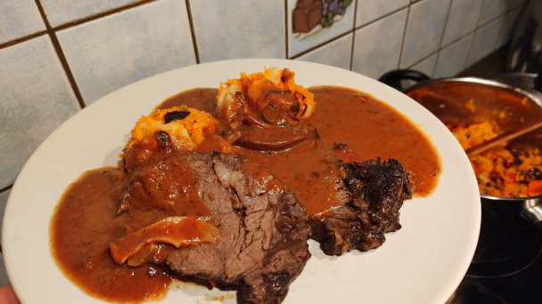 Jelenie karé na červenom víne a zelenine (fotorecept) - obrázok 6